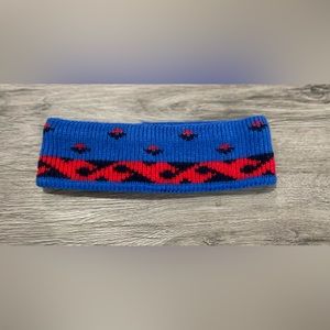 Vintage 1990s Lands’ End Wool Winter Headband, Made in USA